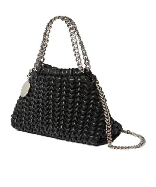 Falabella Popcorn Drawstring Crossbody Bag