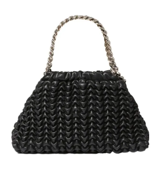 Falabella Popcorn Drawstring Crossbody Bag
