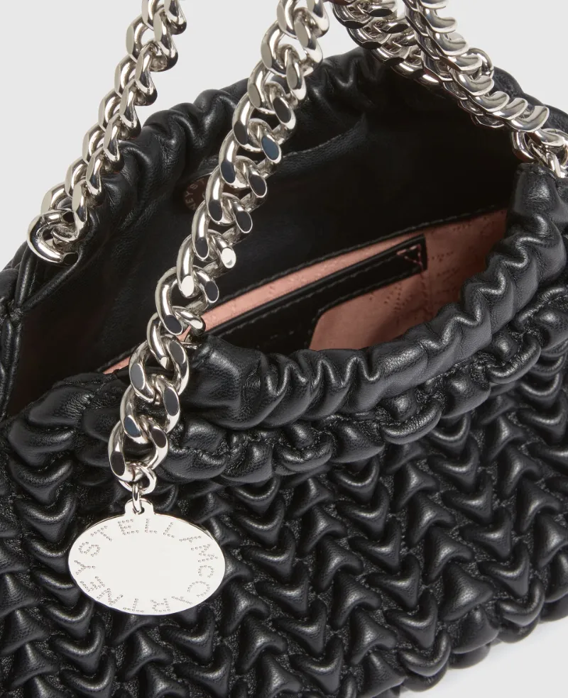 Falabella Popcorn Drawstring Crossbody Bag