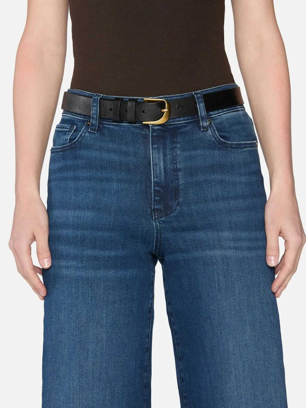 High-Rise Wide-Leg Jeans