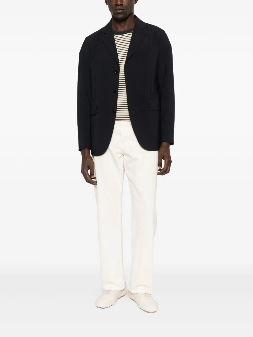 Aspesi Single-Breasted Tailored Blazer