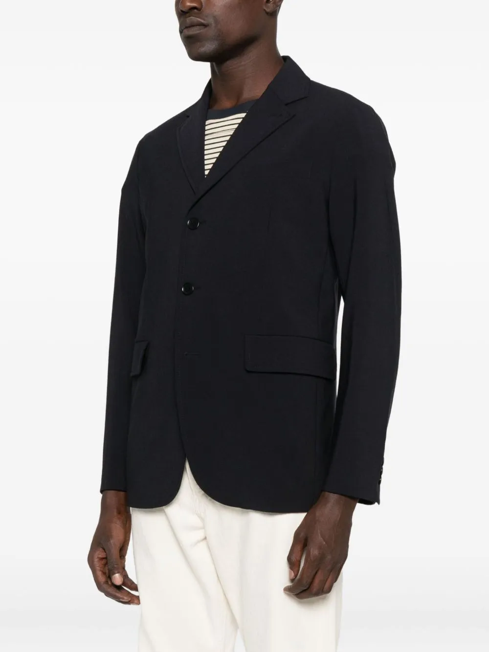Aspesi Single-Breasted Tailored Blazer