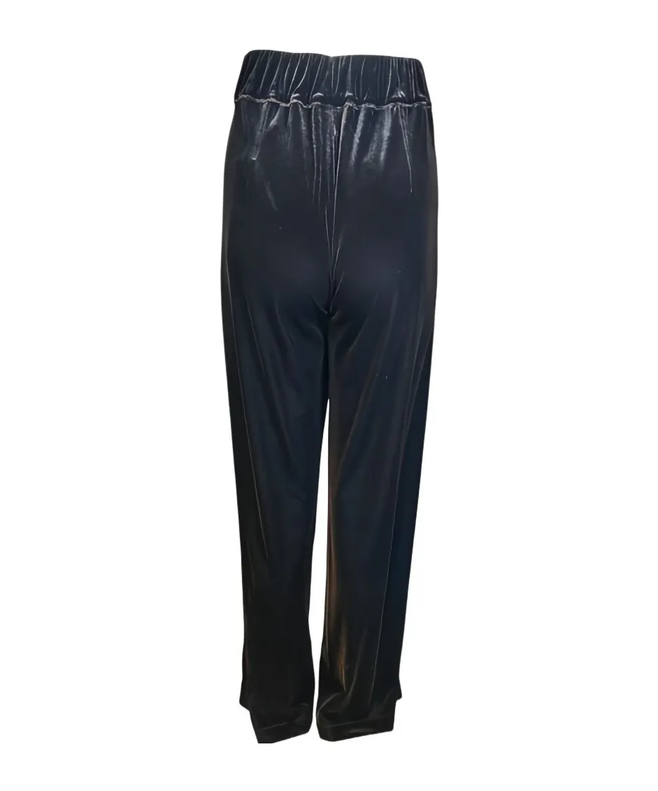 Elastic Waistband Casual Pants