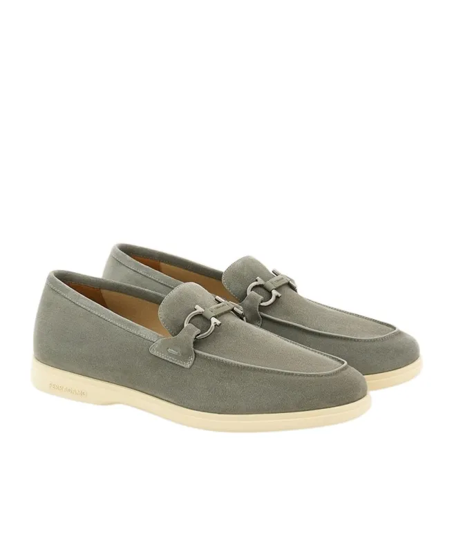 Ferragamo Gancini Slip-On Loafers
