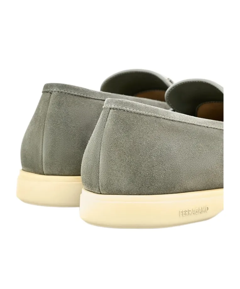 Ferragamo Gancini Slip-On Loafers