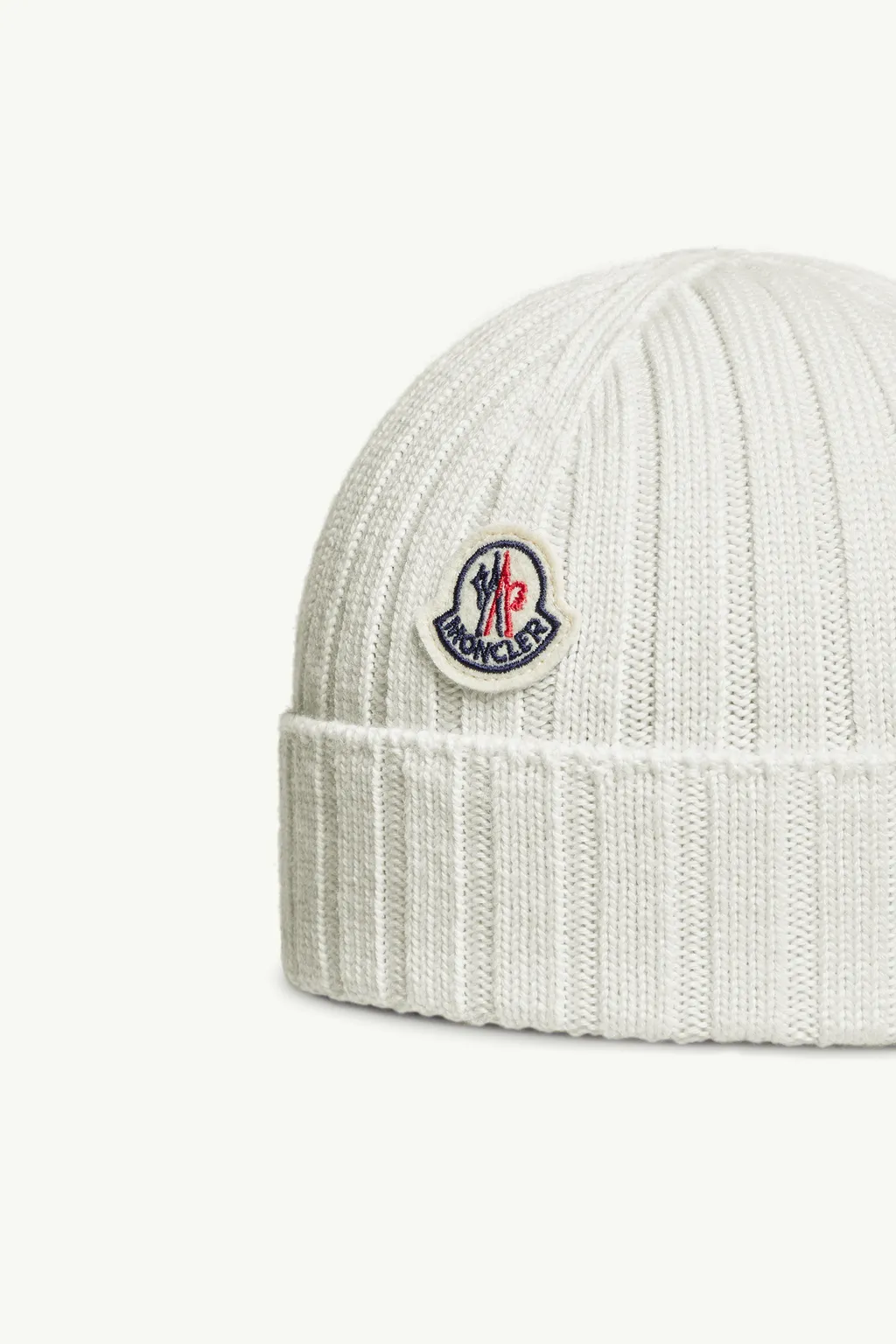 Moncler Enfant Logo Patch Beanie