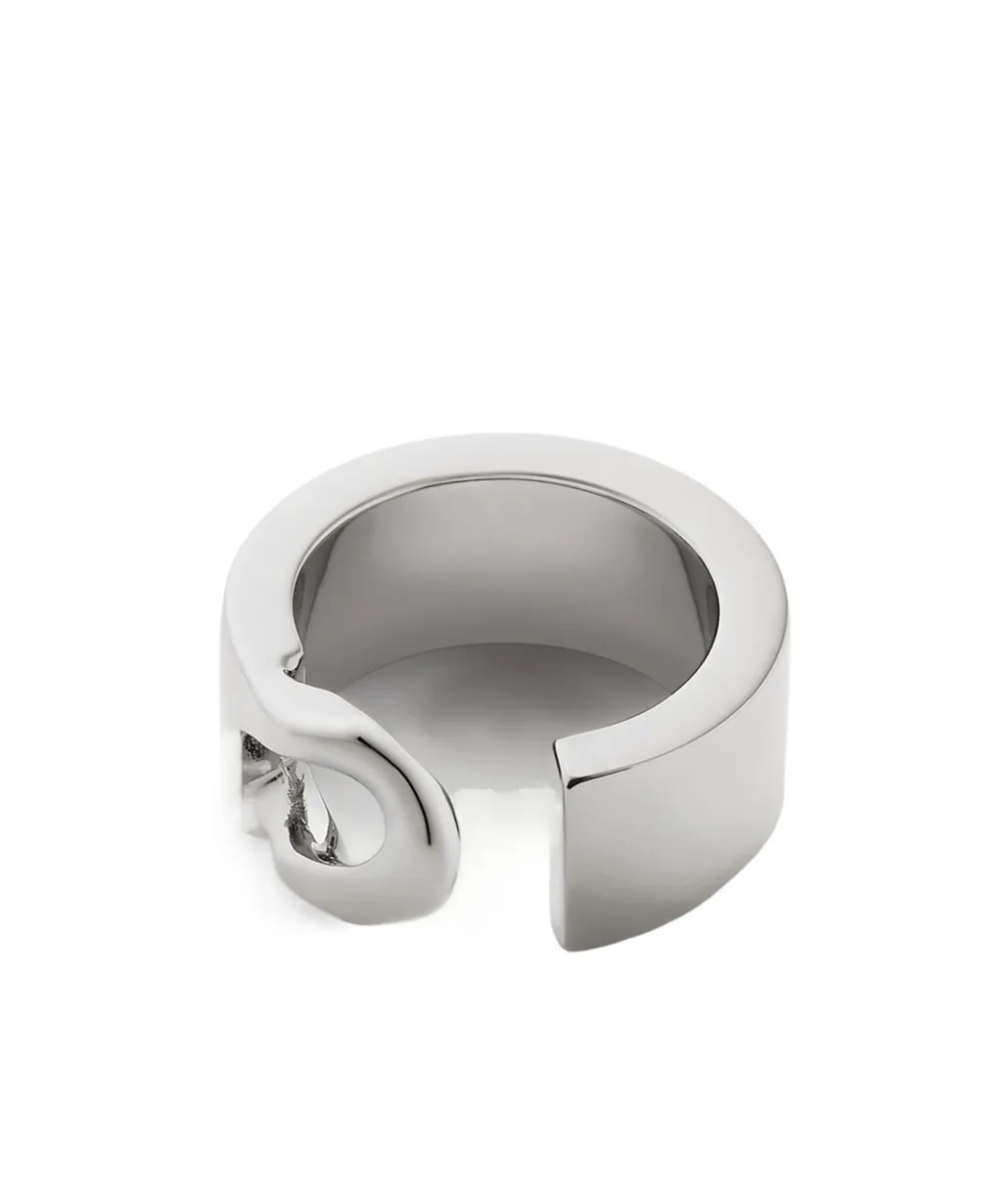 Mm6 Maison Margiela Minimal Numeric Cuff Ring