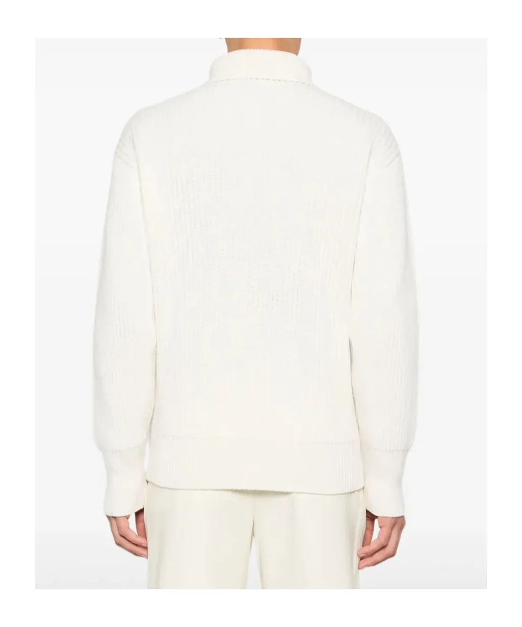 Polo-Neck Cashmere Sweater