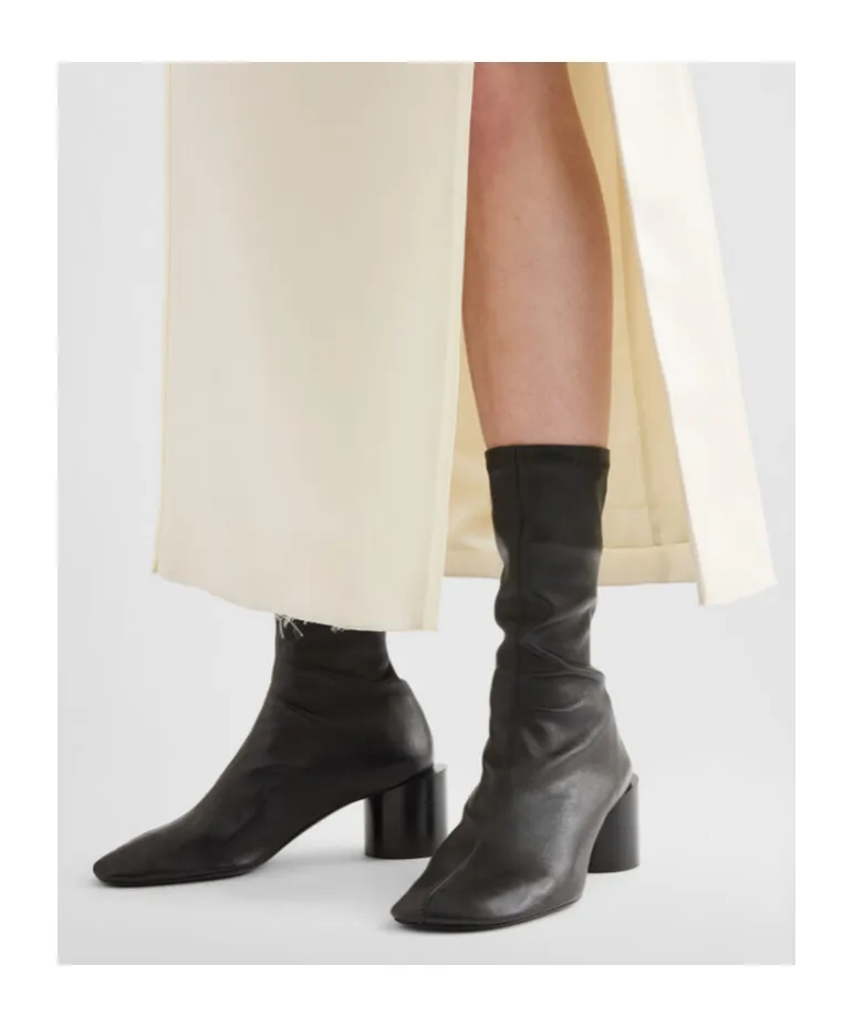 Jil Sander Heeled Ankle Boots