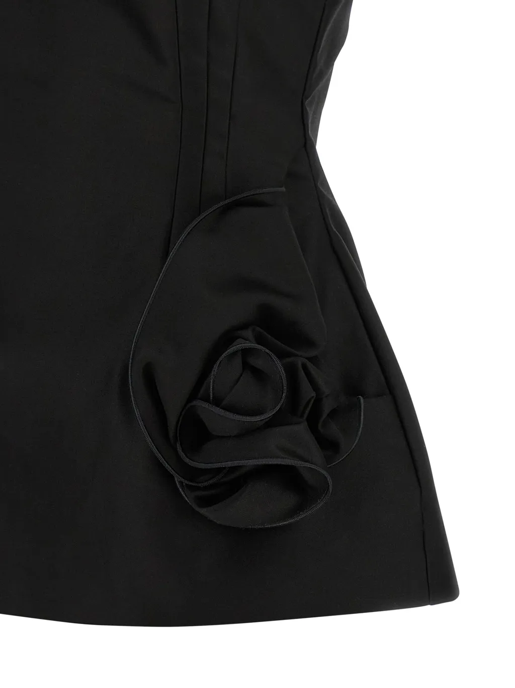Floral-Embellishment Top