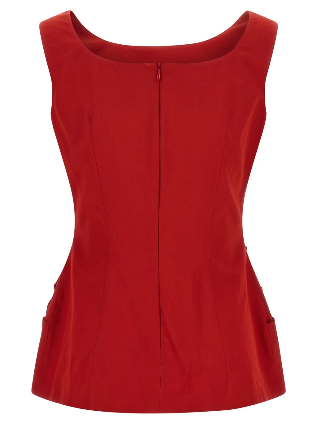 Magda Butrym Rose Hip Hourglass Top