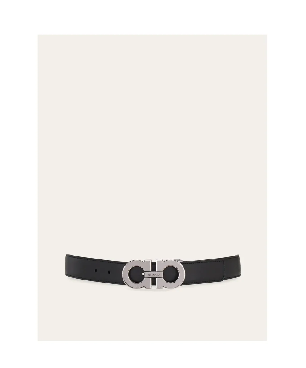 Ferragamo Gancini Reversible Buckle Belt