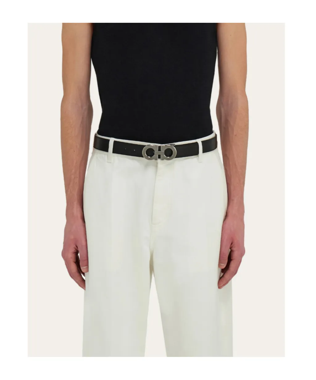 Ferragamo Gancini Reversible Buckle Belt