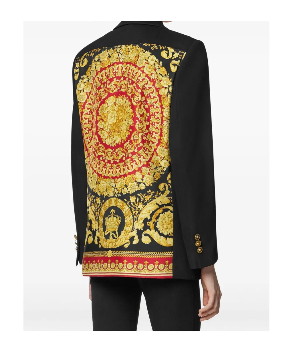 Versace Single-Breasted Tailored Blazer
