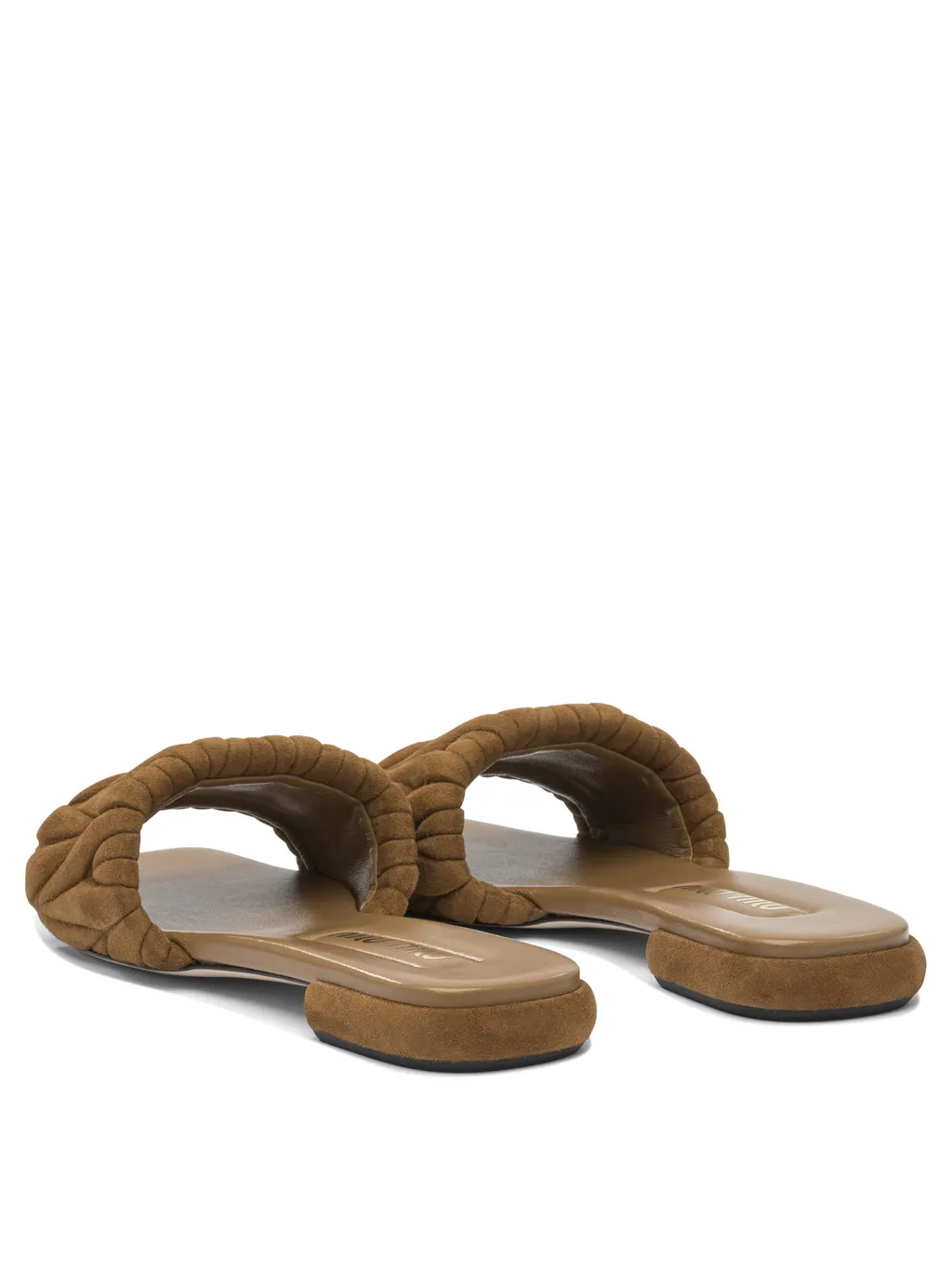 Miu Miu Open-Toe Slip-On Sandals