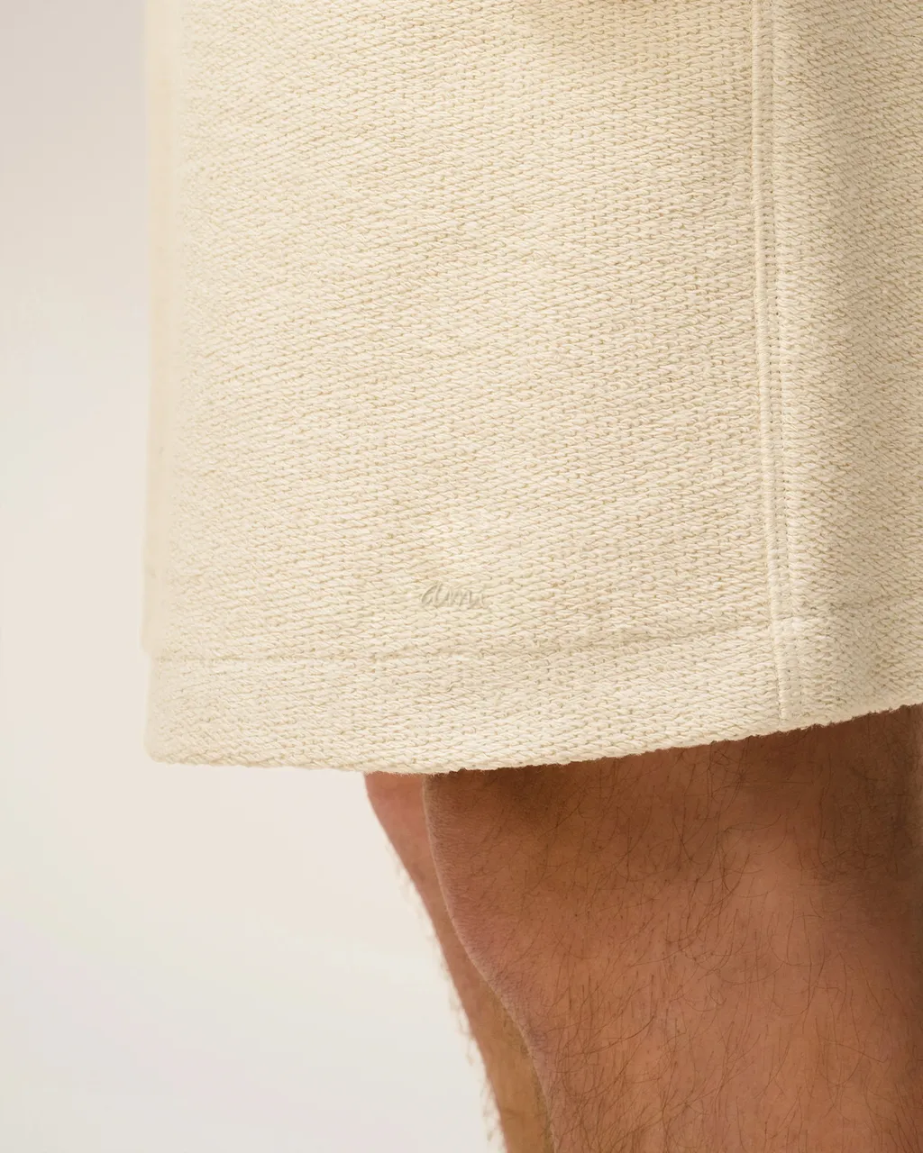 Ami Paris Curly Logo Detailed Bermuda Shorts