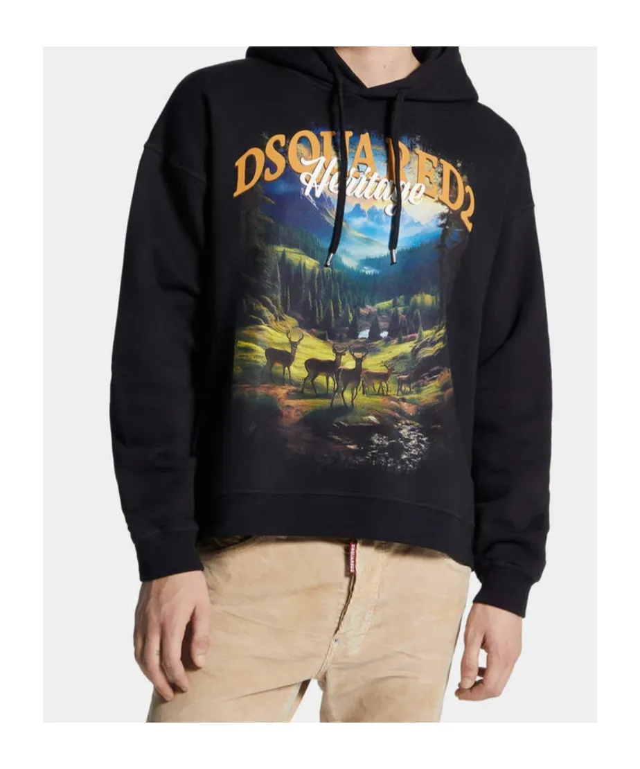 Printed Hoodie