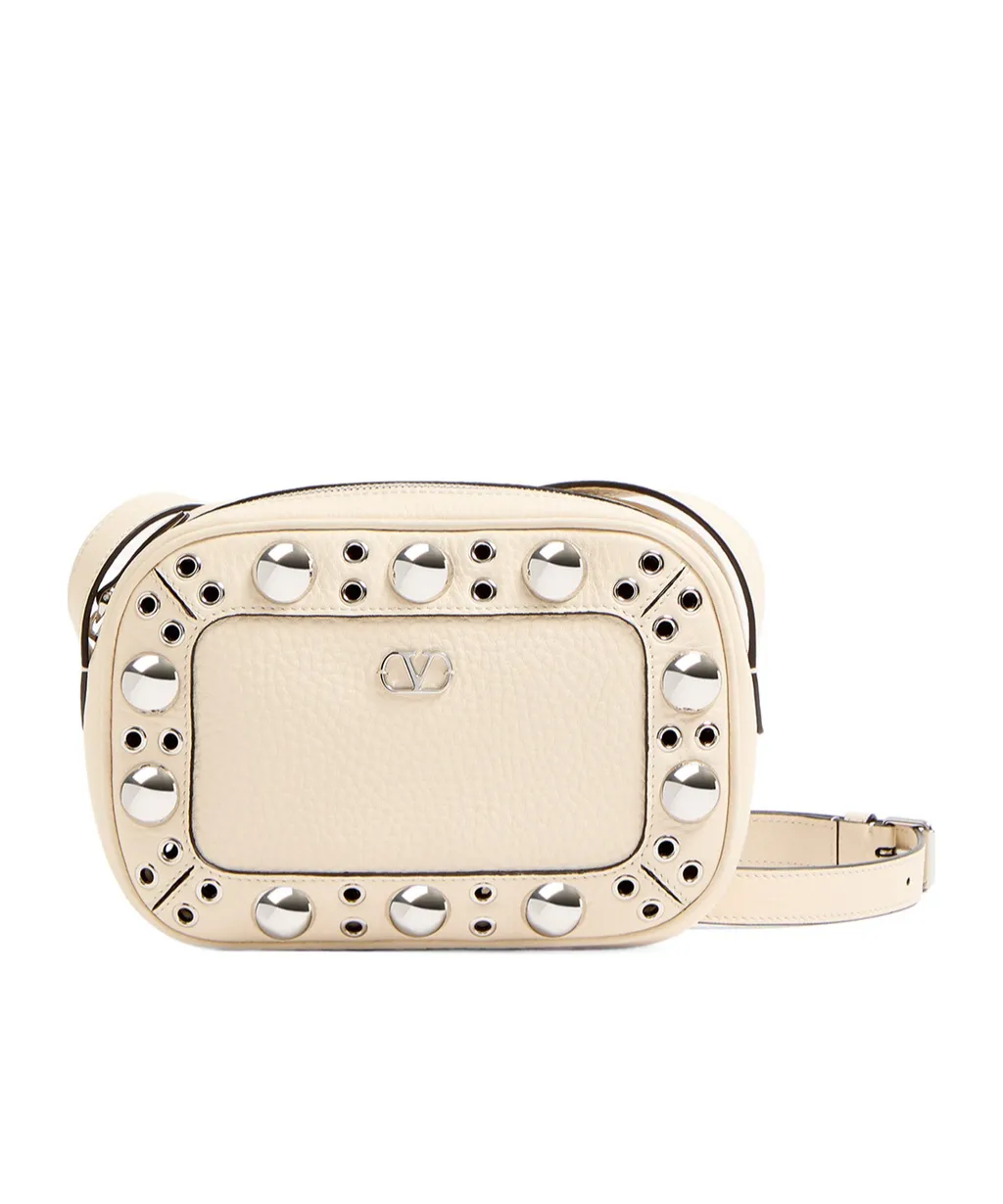 Valentino Garavani NellcÔTe Crossbody Bag In Grainy Calfskin