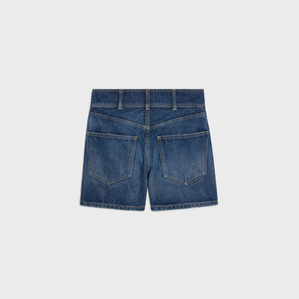 Kitty Shorts In Dark Union Wash Denim