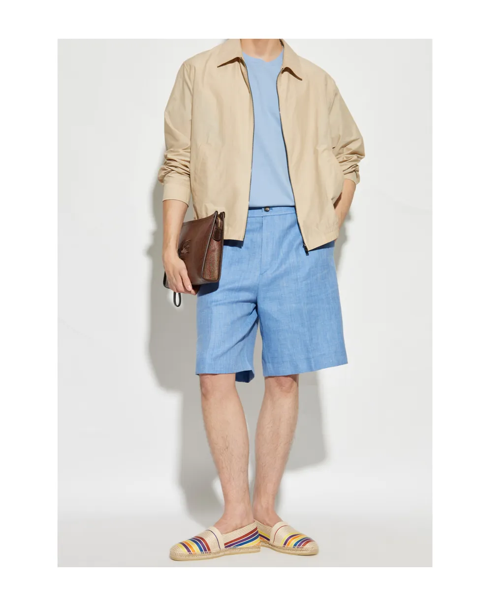 Etro Crewneck Short-Sleeved T-Shirt