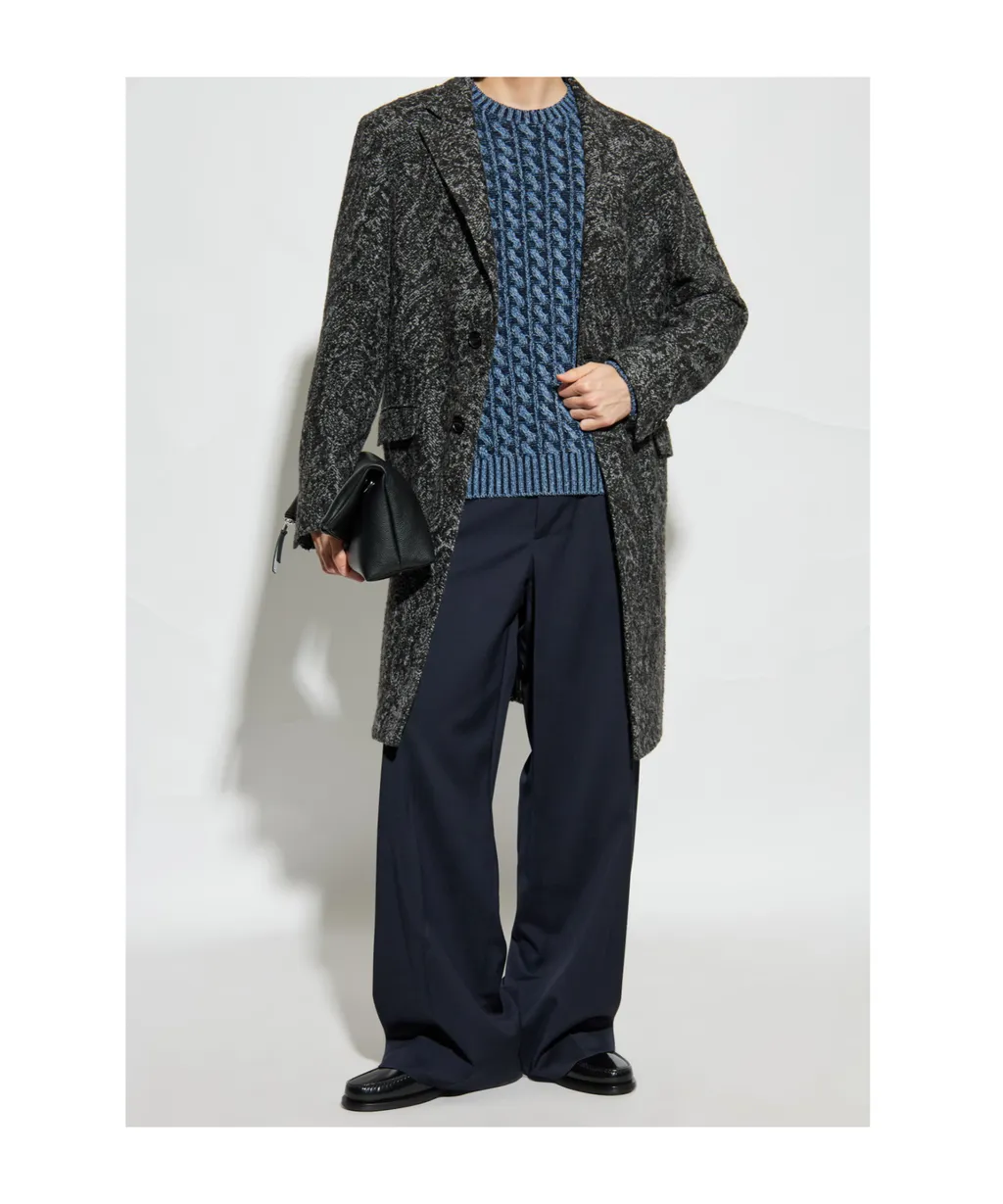 Etro Cable Knitted Crewneck Jumper