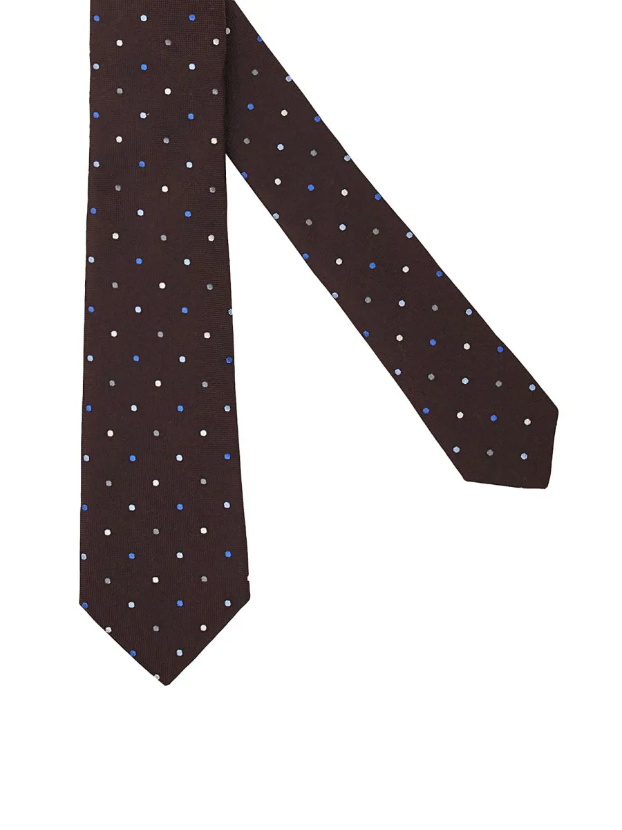 Paul Smith Polka-Dot Satin Tie
