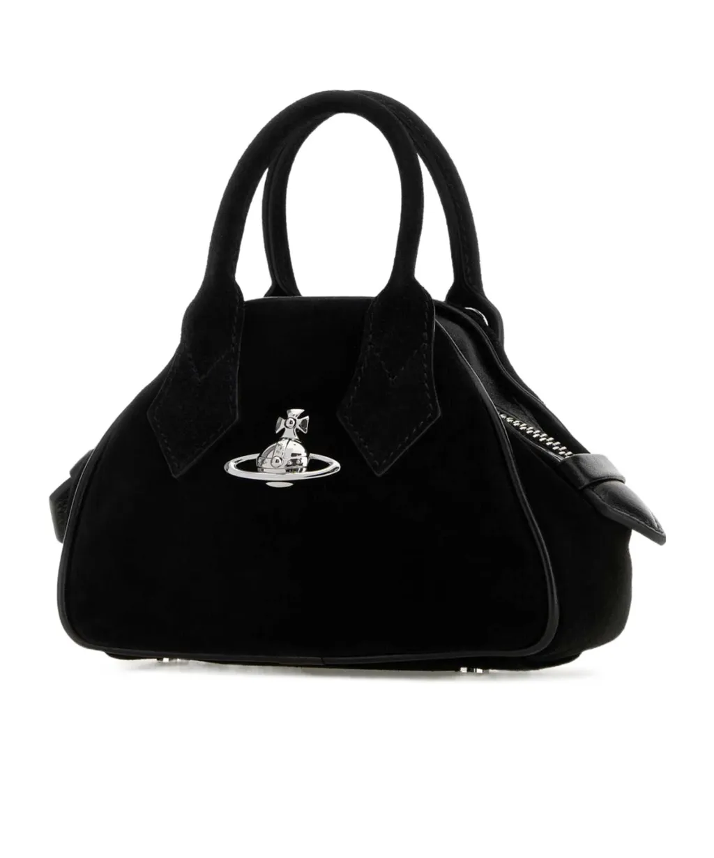 Vivienne Westwood Logo Plaque Top Handle Bag