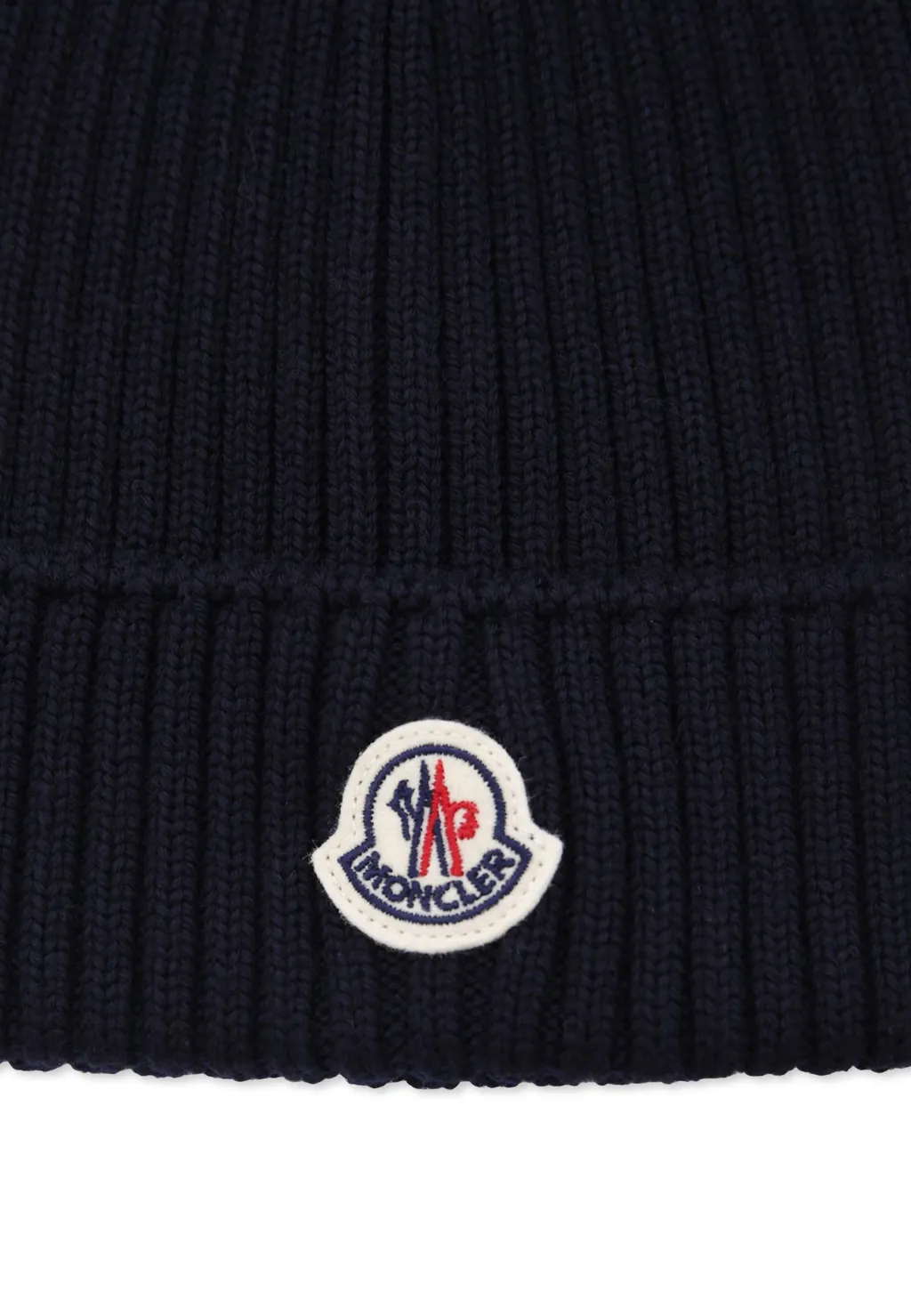 Moncler Enfant Logo Patch Beanie