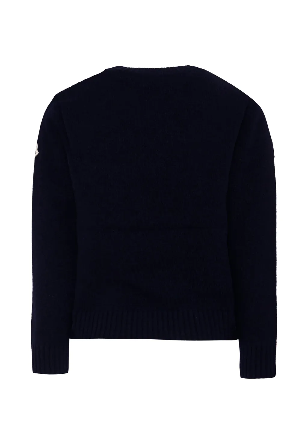 Moncler Enfant Logo-Patch Crewneck Jumper