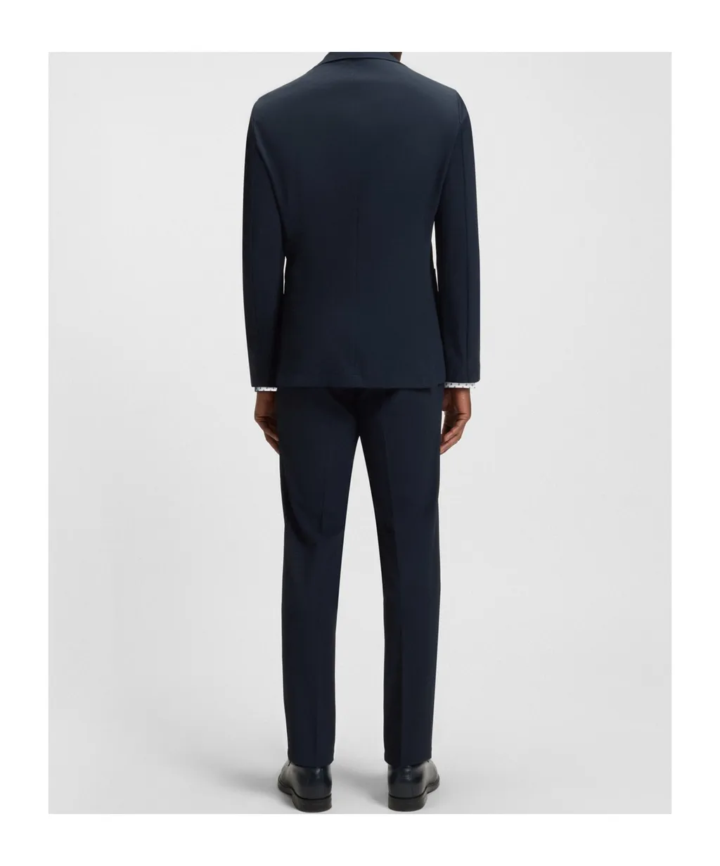 Single-Breasted Patch-Pocket Blazer