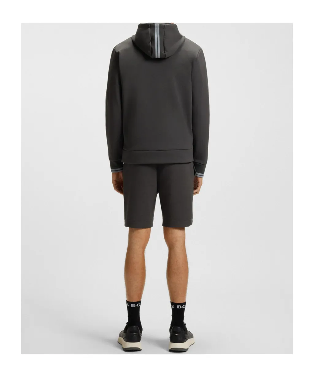 Zip-Up Hooded Sweatshirt