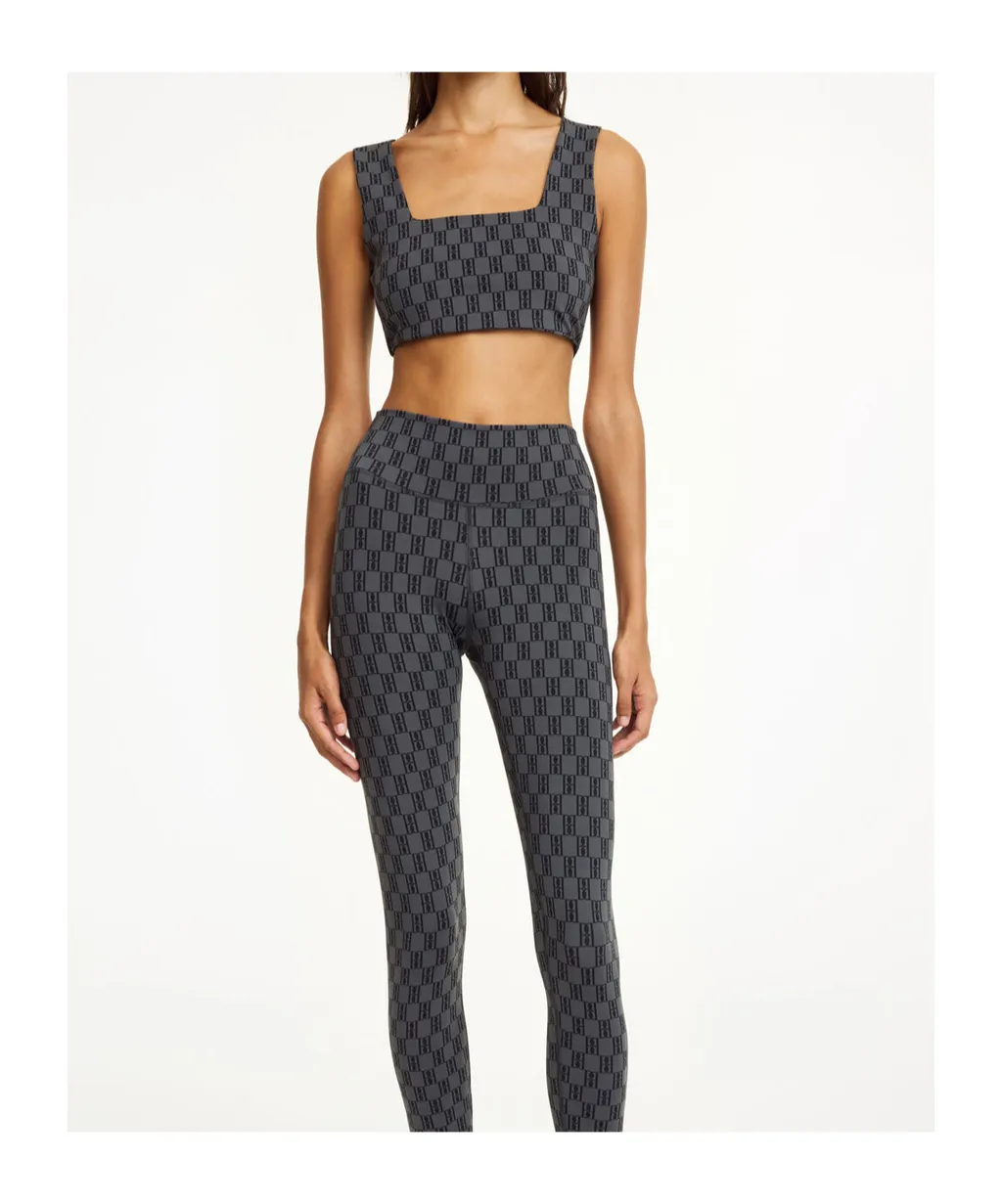 Braga Monogrammed Cropped Top