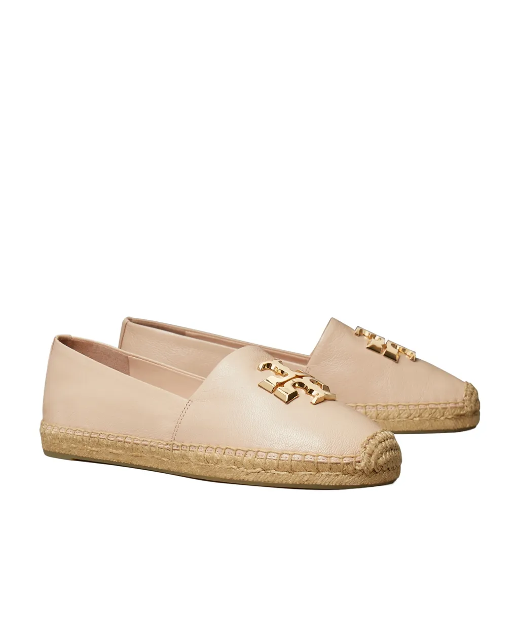 Tory Burch Eleanor Logo Plaque Espadrilles