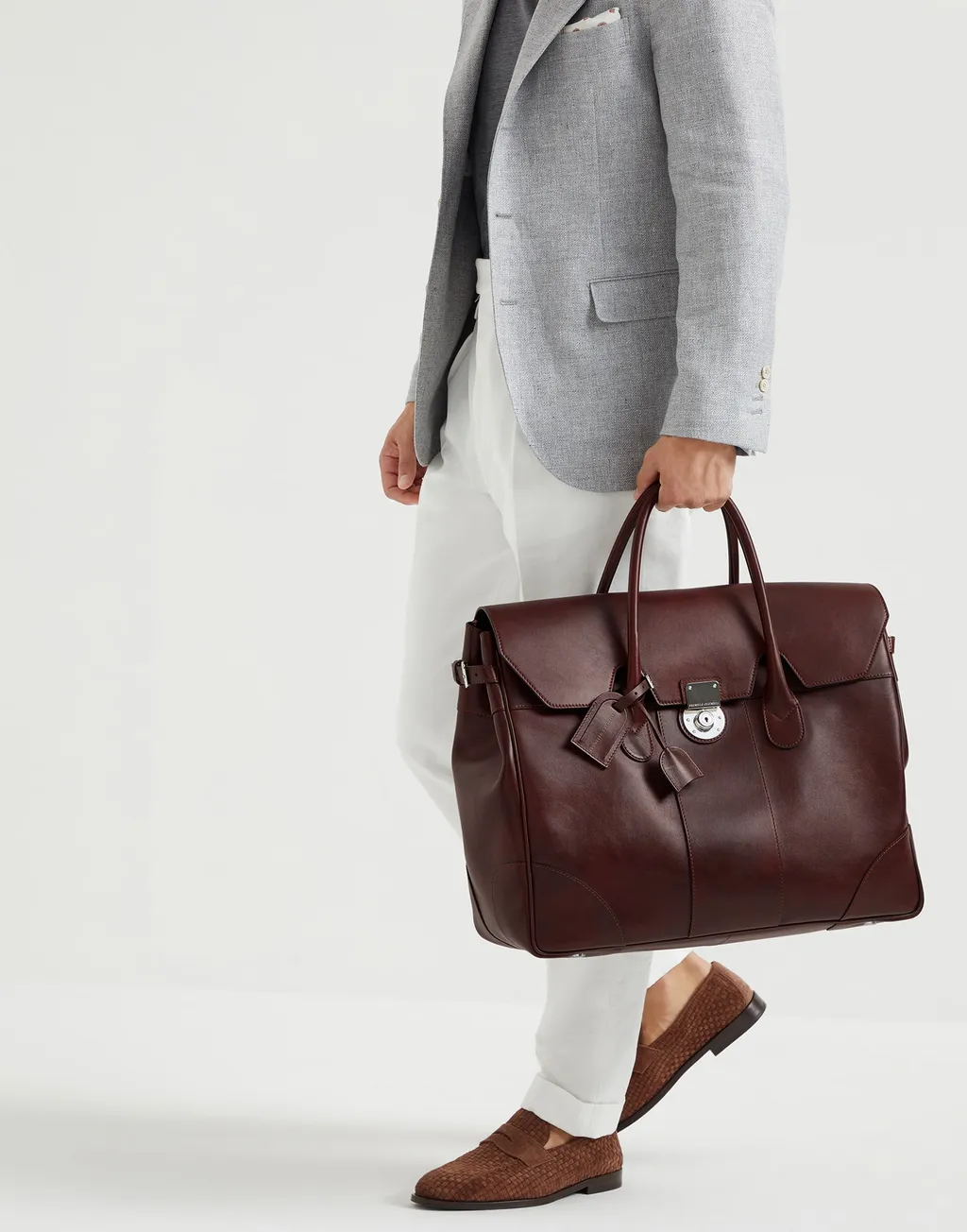 Brunello Cucinelli Boston Casual Bag