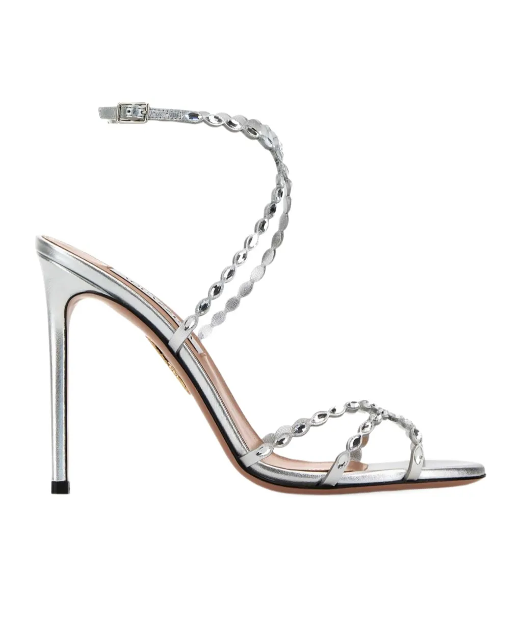 85Mm Love Struck Crystal-Embellished Sandals