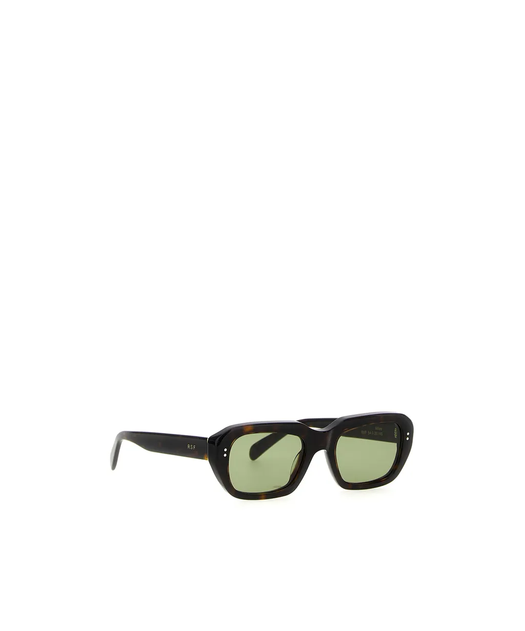 Retrosuperfuture Miles Rectangle Frame Sunglasses