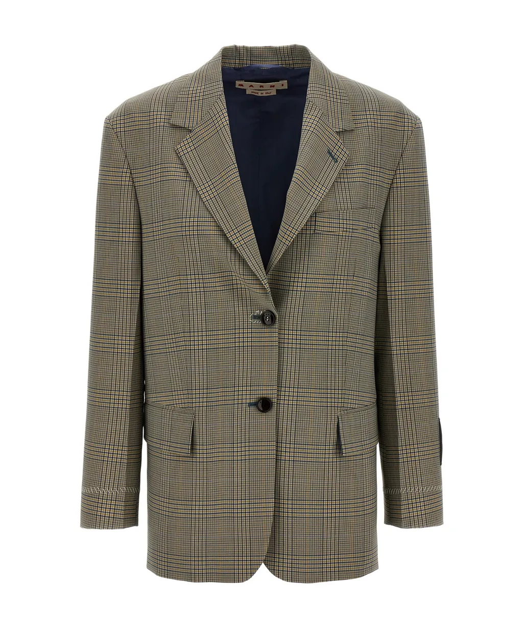 Marni Prince Of Wales Blazer