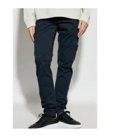 Stone Island Logo Patch Trousers