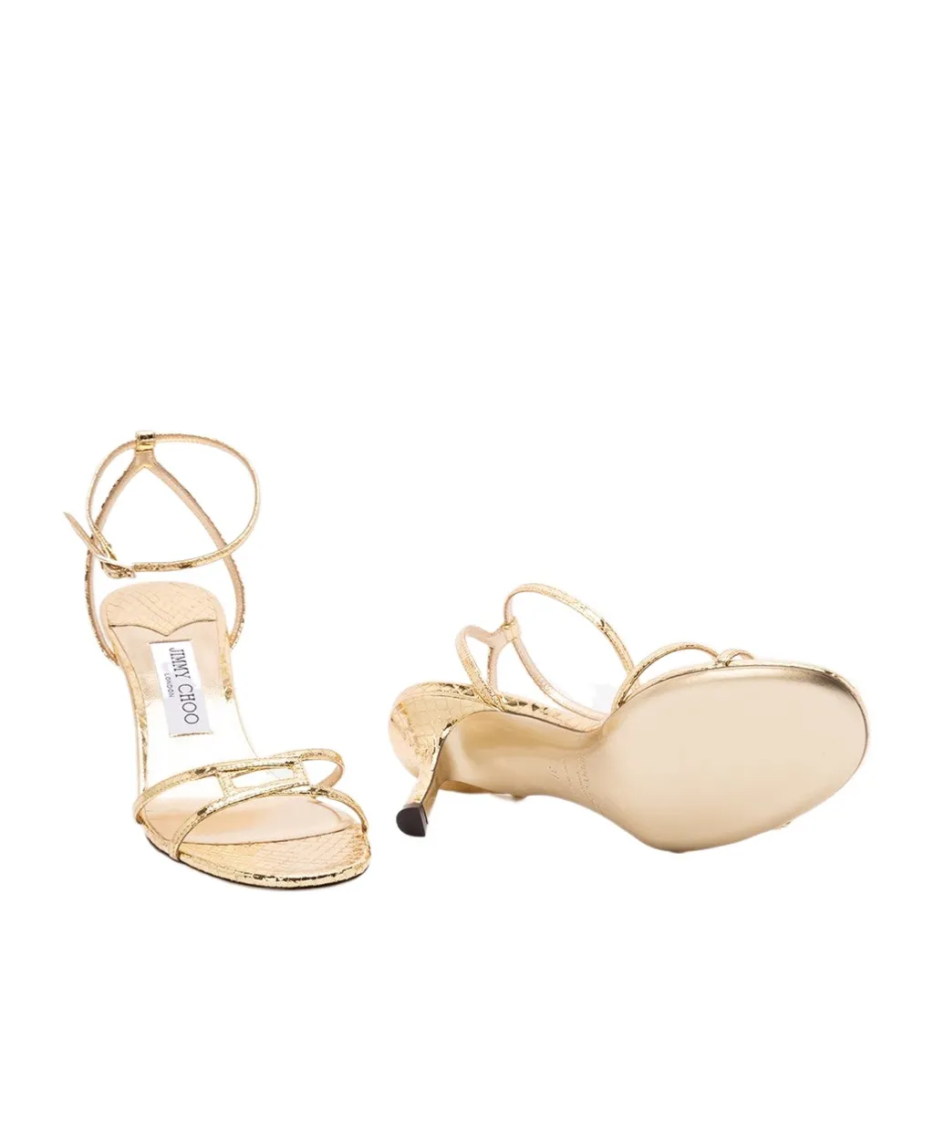 Jimmy Choo Leo Candy Wrap 65 Sandals