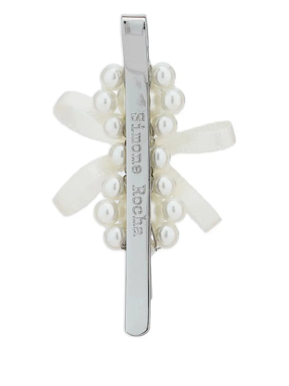 Simone Rocha Petite Bow Mini Flower Hair Clip