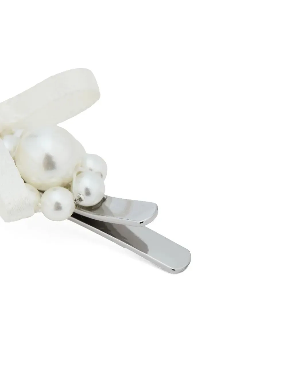 Simone Rocha Petite Bow Mini Flower Hair Clip
