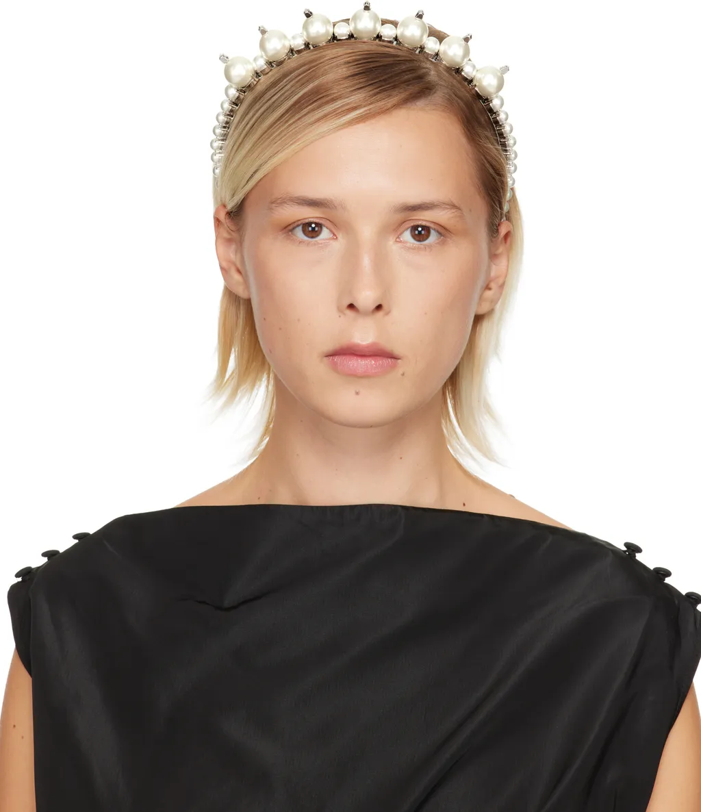 Simone Rocha Tiara Embellished Hair Clip