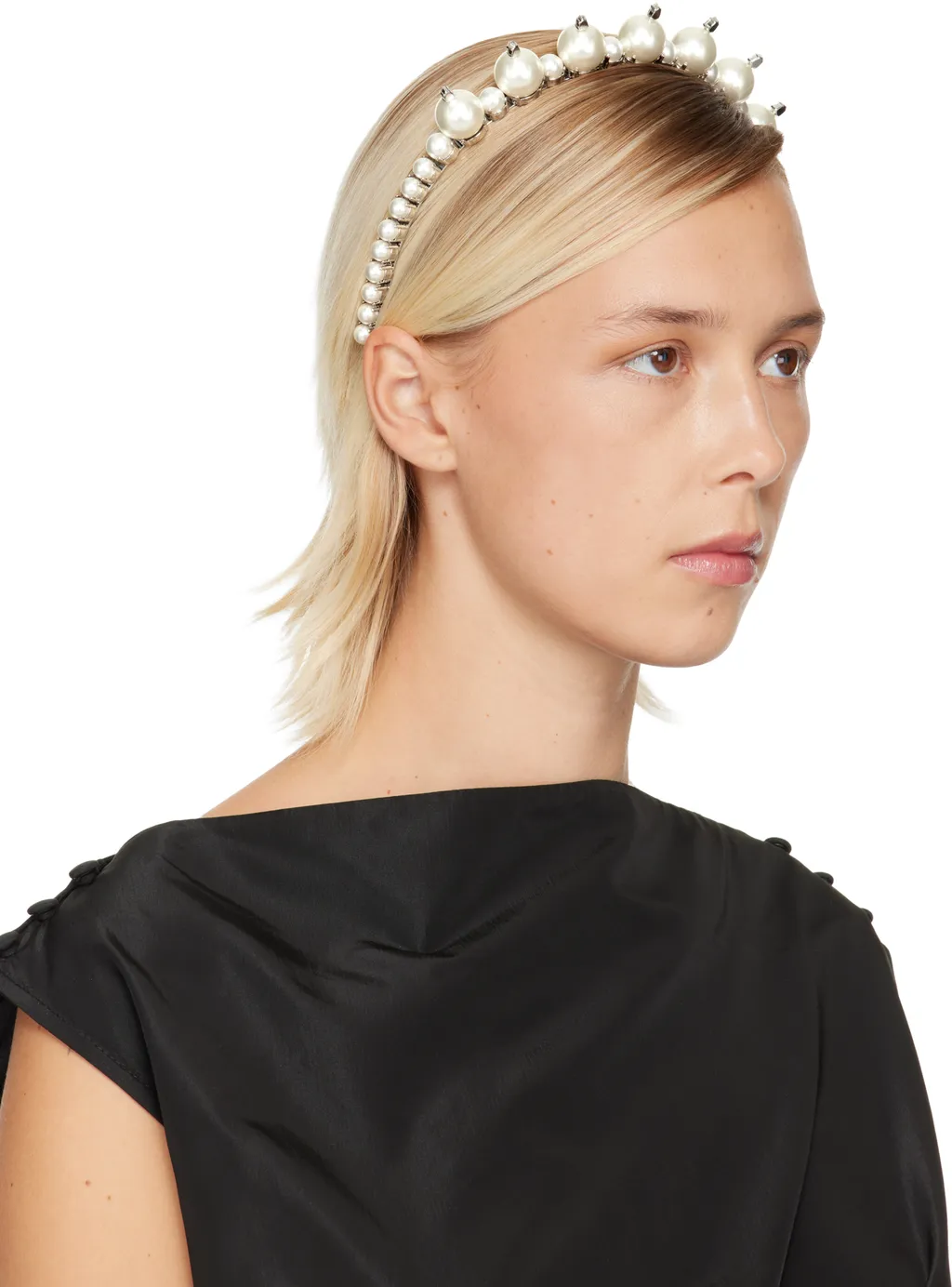 Simone Rocha Tiara Embellished Hair Clip