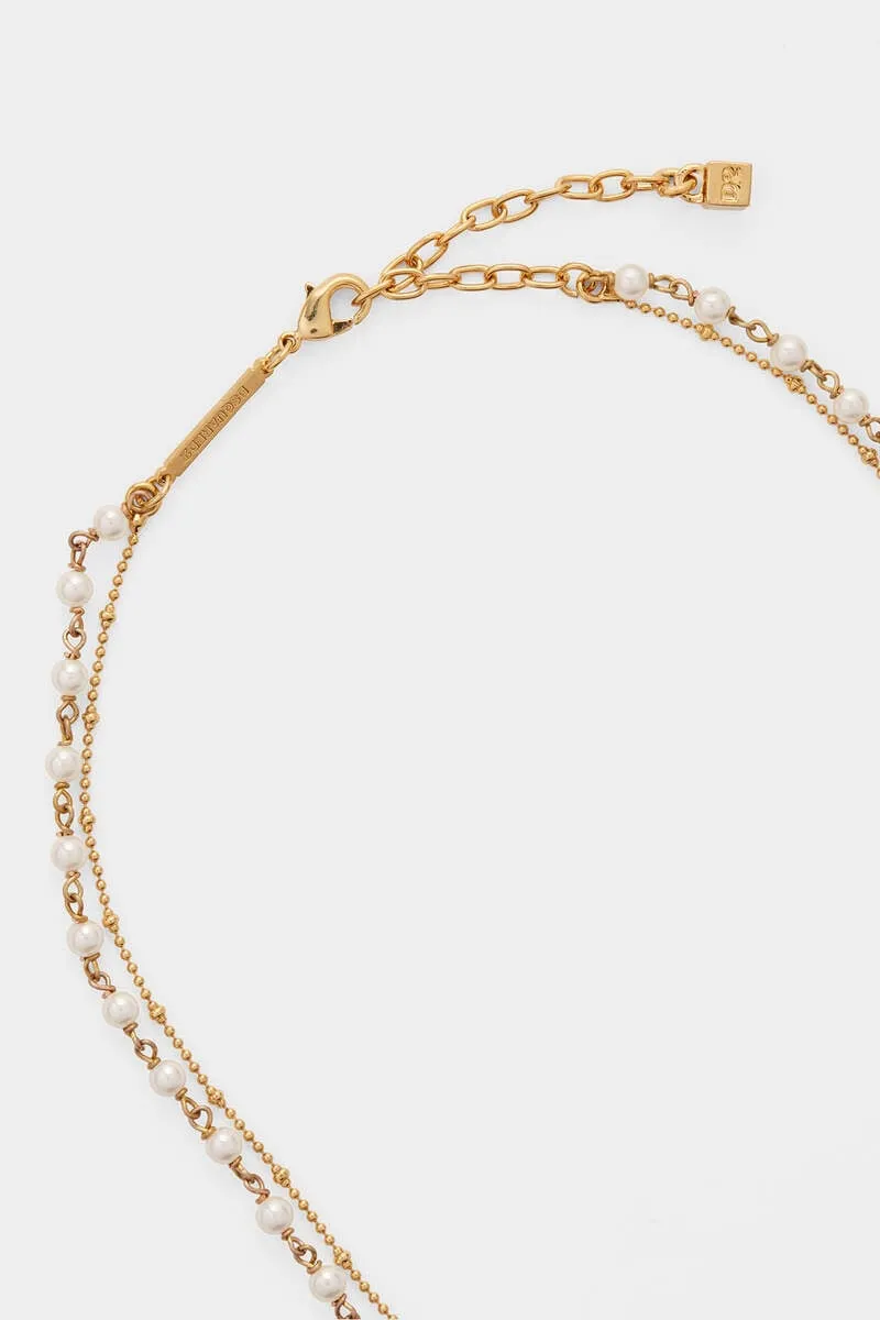 Dsquared2 Pendant Bead Necklace