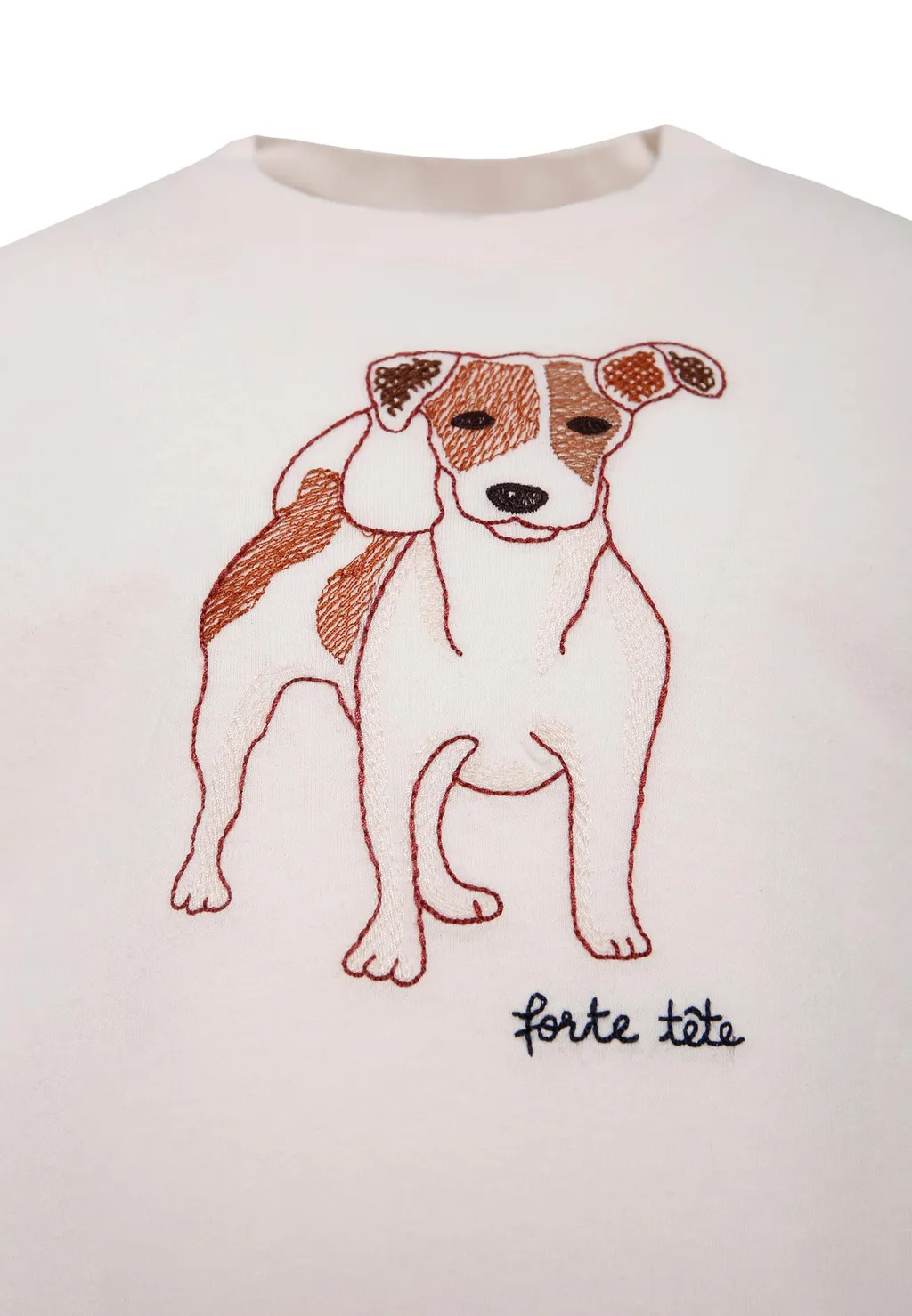 Dog-Print Long-Sleeve Sweatshirt