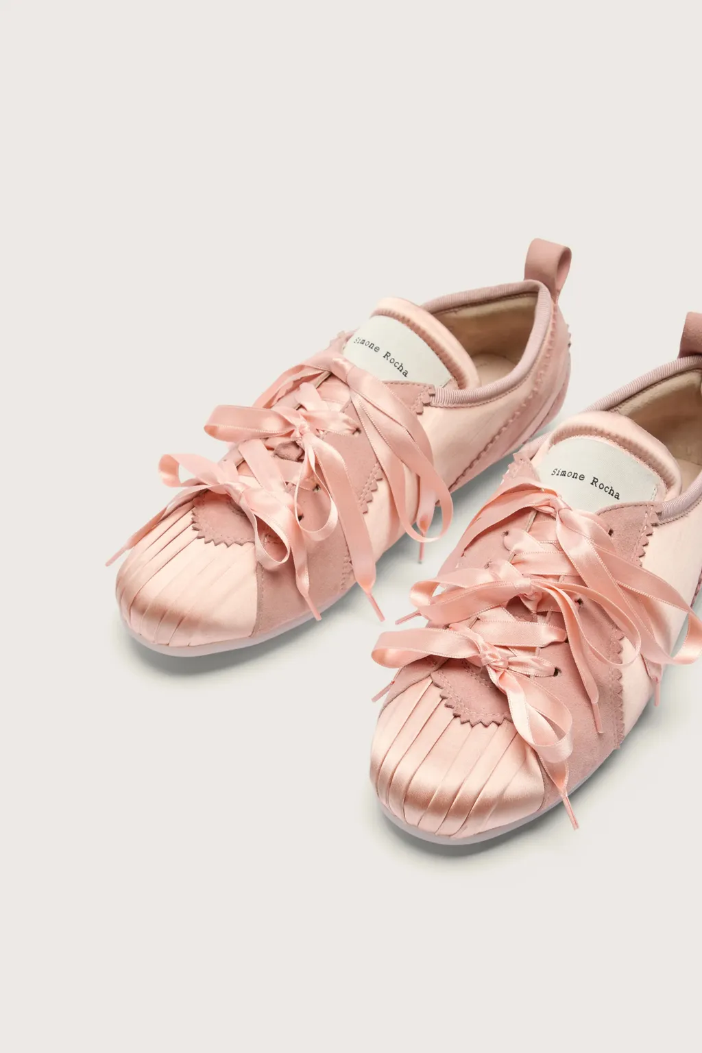 Lace-Up Ballet Shoes