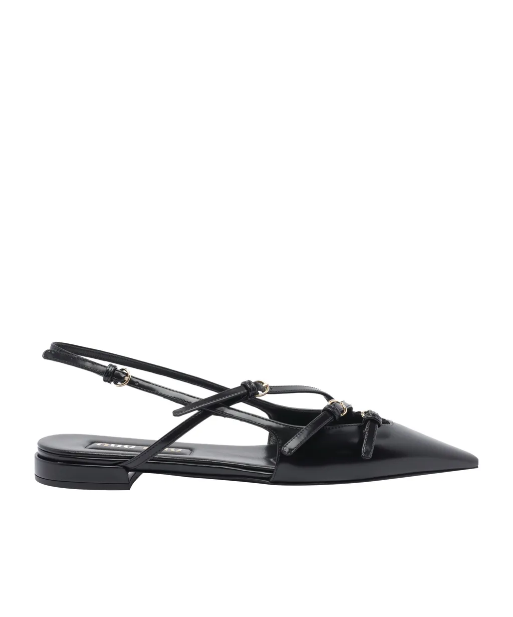 Buckle Flat Sandals