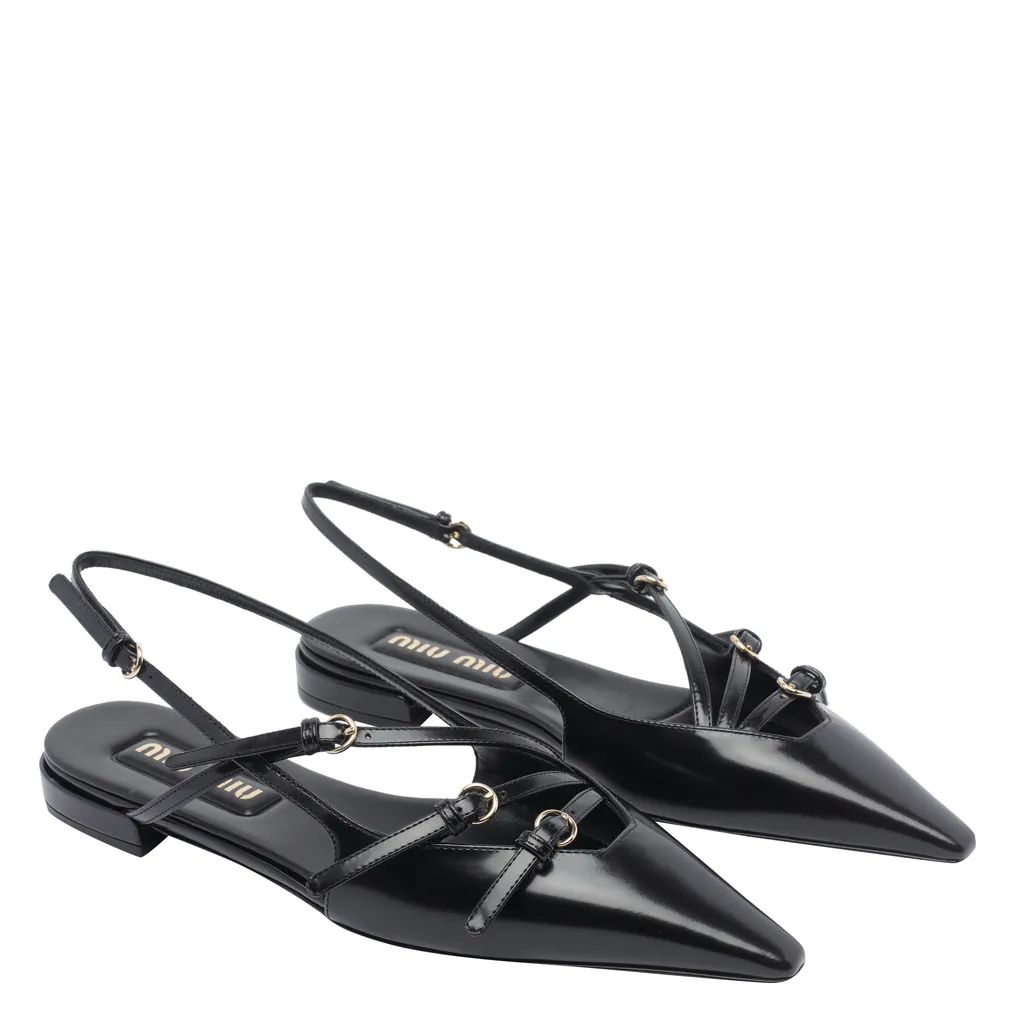 Buckle Flat Sandals
