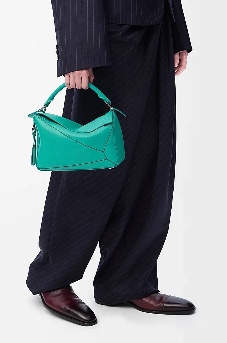 Small Featherlight Puzzle Bag In Nappa Lambskin