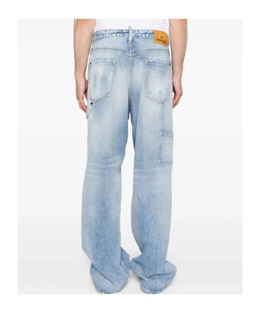 Dsquared2 Light Diagonale Wash London Bro Jeans